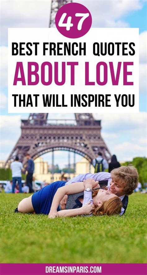 47 Best French Love Quotes With English Translation That Will .